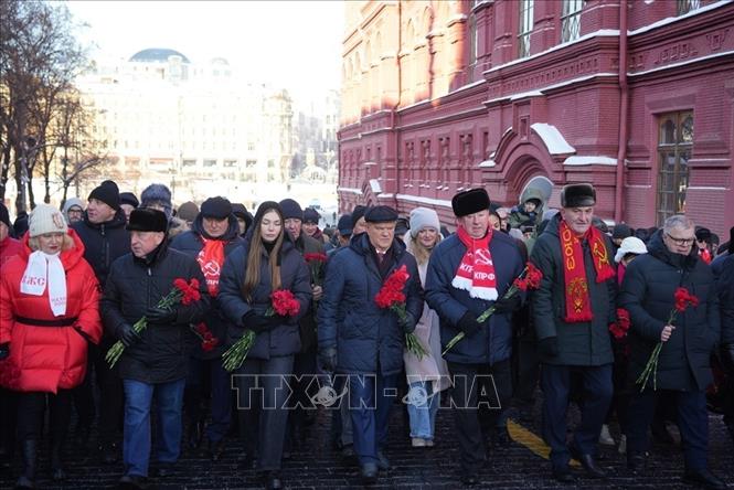 Nga kỷ niệm 100 năm ngày mất Lãnh tụ vô sản Vladimir Ilyich Lenin 