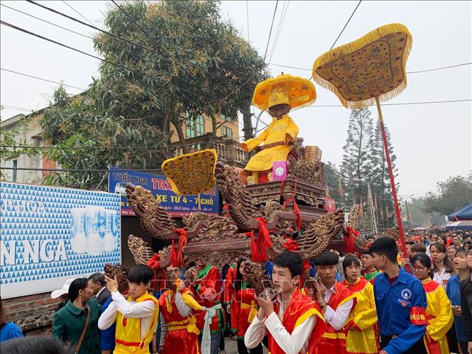 Lễ hội truyền thống làng tiến sĩ Mộ Trạch