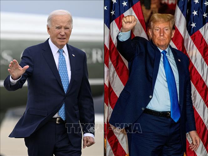 Giành đủ số phiếu đại biểu, Tổng thống Biden và ông Trump chờ ngày 'tái đấu' 