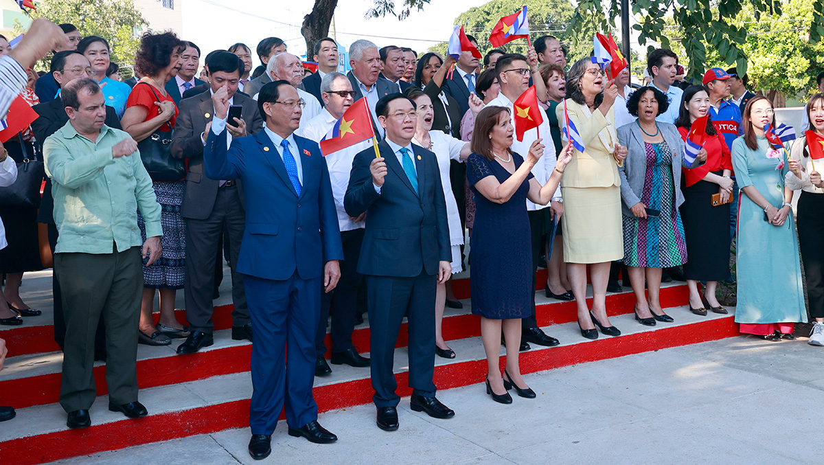 Chủ tịch Quốc hội Vương Đình Huệ: Công viên Hồ Chí Minh - biểu tượng tình hữu nghị đặc biệt Việt Nam – Cuba 