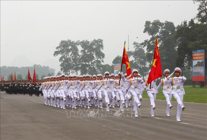 Tổng duyệt diễu binh, diễu hành trong Lễ kỷ niệm Chiến thắng Điện Biên Phủ 