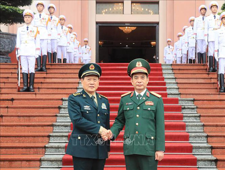 Bộ trưởng Quốc phòng Trung Quốc thăm chính thức Việt Nam 