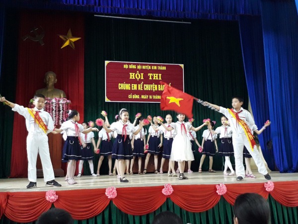 Kim Thành tổ chức  Hội thi “Chúng em kể chuyện Bác Hồ” năm 2023