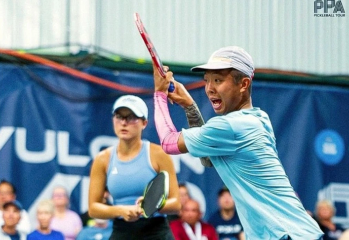 Thần đồng pickleball gốc Việt lọt top 5 bảng xếp hạng thế giới