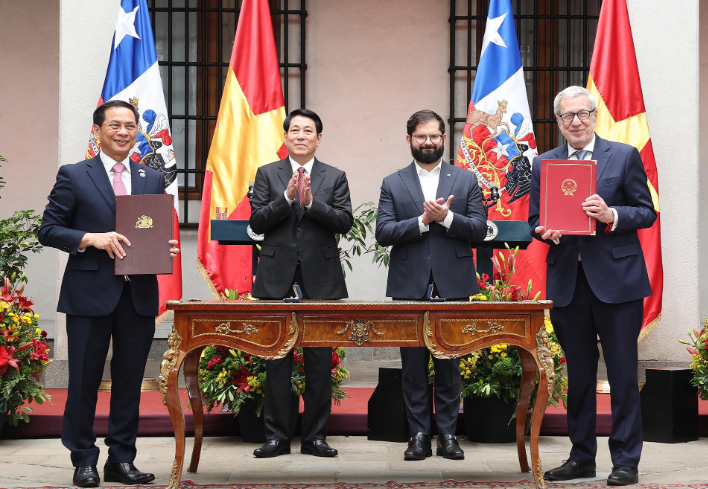 Tuyên bố chung Việt Nam - Chile