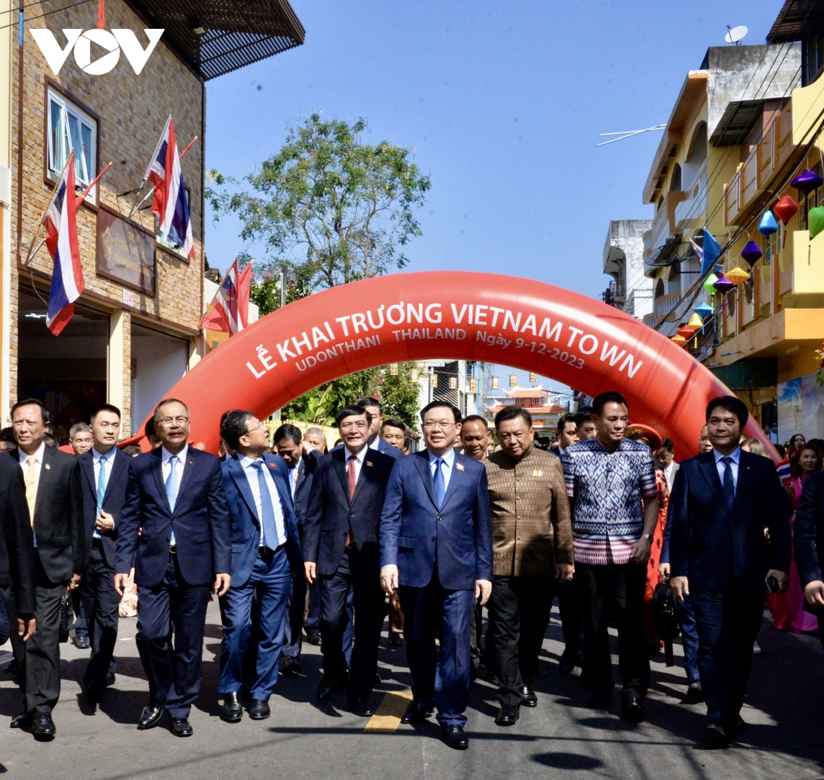 Chủ tịch Quốc hội dự lễ khai trương Phố Việt Nam tại tỉnh Udon Thái Lan 