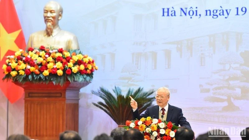 Tiếp tục đổi mới, xây dựng và phát triển nền đối ngoại, ngoại giao Việt Nam hiện đại, vững mạnh toàn diện, mang đậm bản sắc 