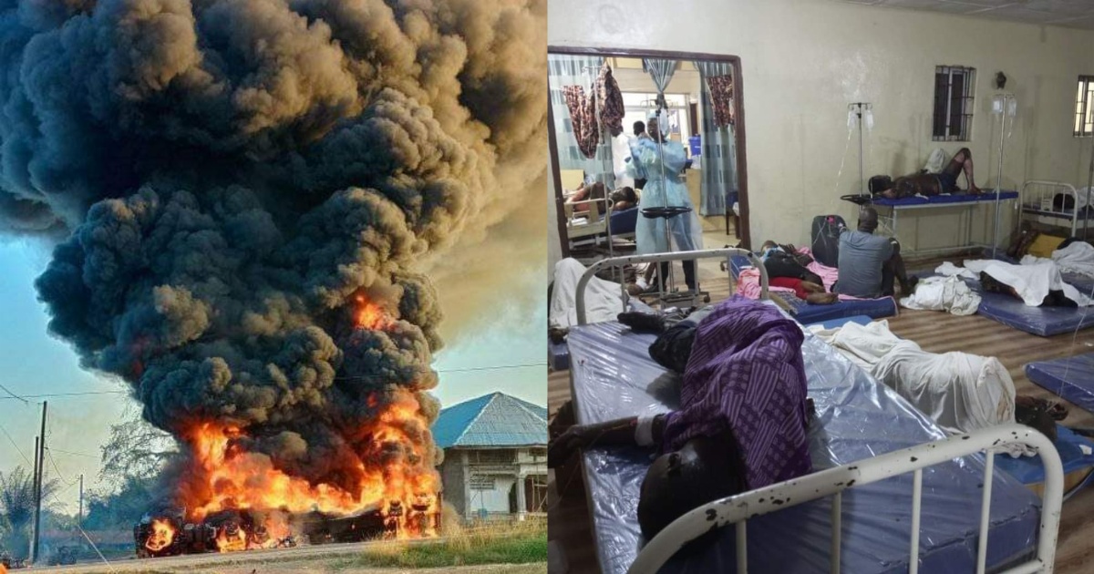 Số người thiệt mạng trong vụ cháy xe bồn chở xăng tại Liberia tăng lên 40 người 