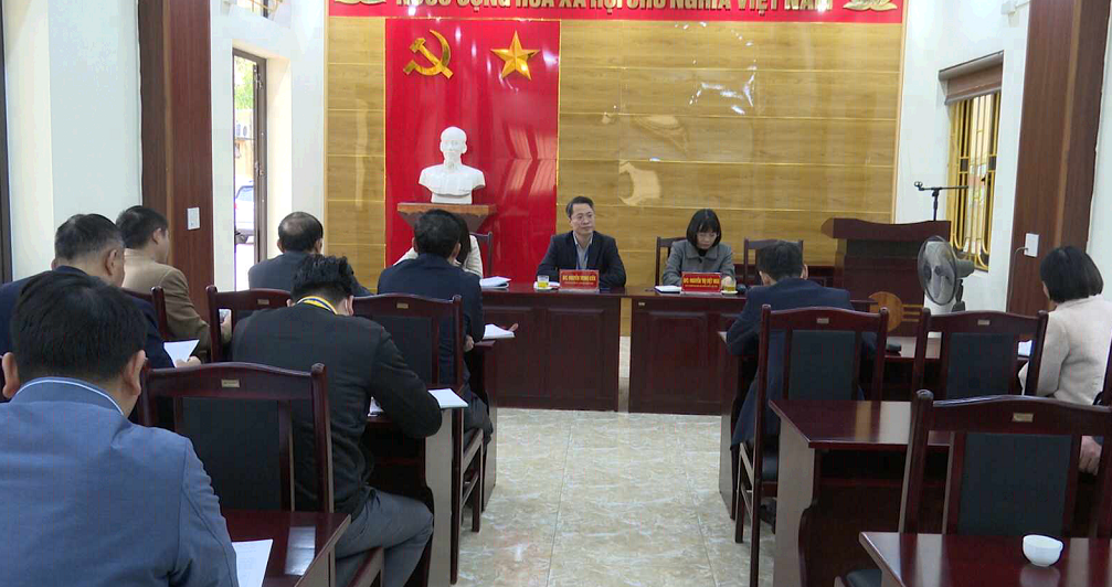 Chủ tịch UBND huyện Bình Giang tiếp công dân