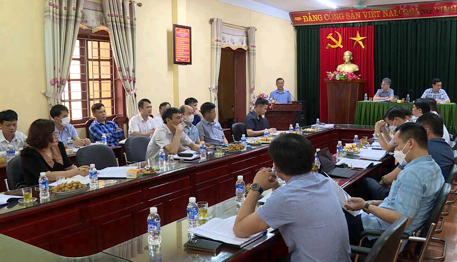 Thường trực Huyện ủy Bình Giang tháo gỡ khó khăn cho các xã, thị trấn