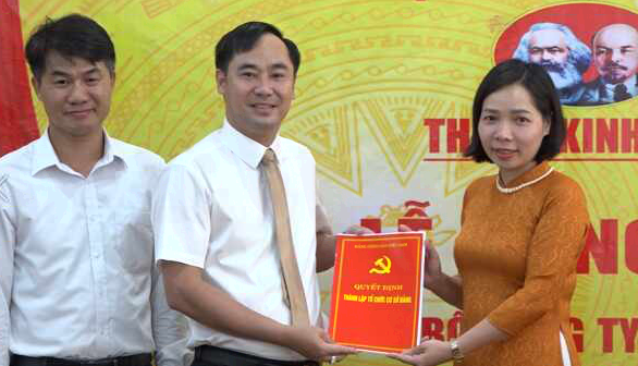 Kinh Môn có thêm 1 chi bộ Đảng doanh nghiệp tư nhân