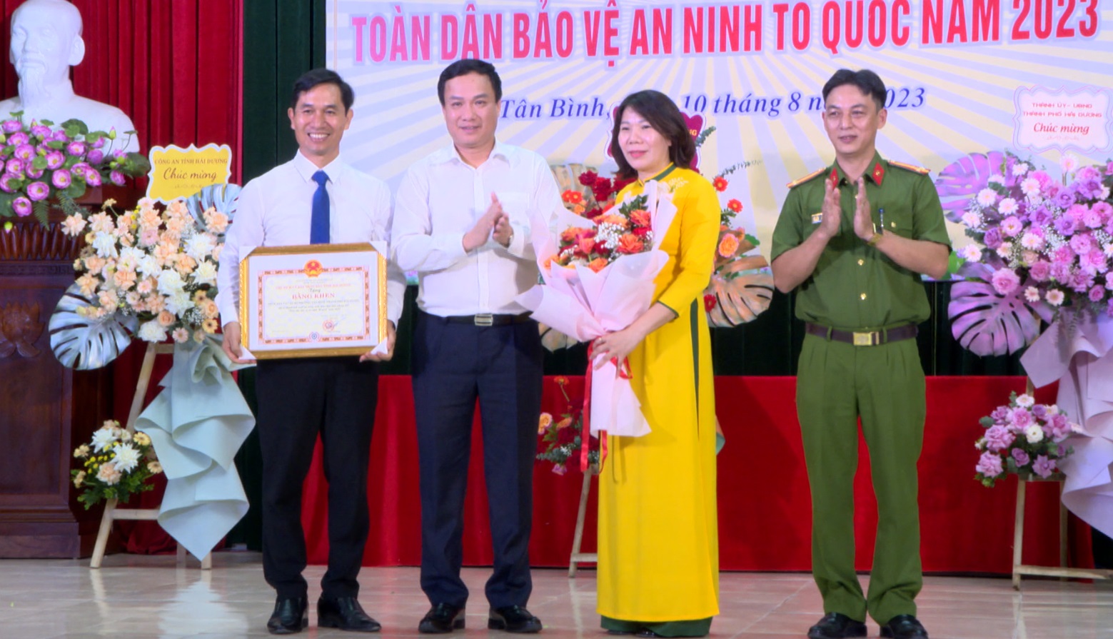Ngày hội toàn dân bảo vệ An ninh Tổ quốc phường Tân Bình, TP Hải Dương