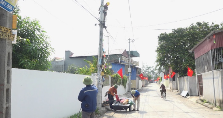 Nhân dân phường Hiệp An (Kinh Môn) đồng thuận góp kinh phí lắp đặt điện chiếu sáng