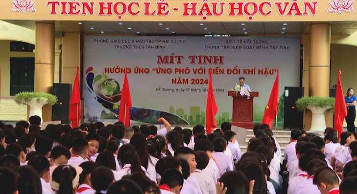 MÍT TINH “ỨNG PHÓ VỚI BIẾN ĐỔI KHÍ HẬU NĂM 2024”