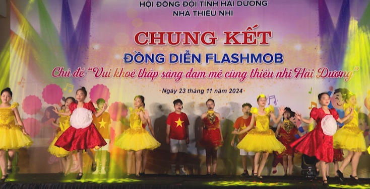 CHUNG KẾT ĐỒNG DIỄN FLASHMOB THIẾU NHI TỈNH HẢI DƯƠNG NĂM 