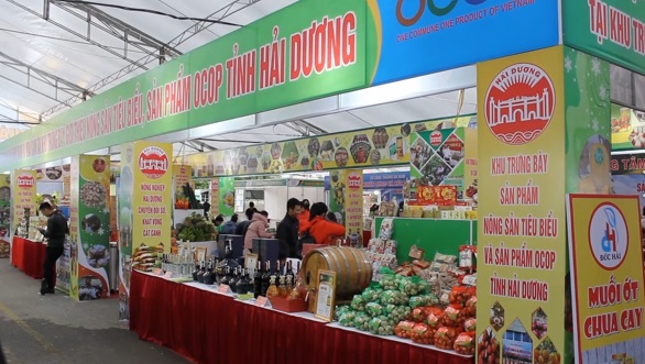 Hơn 100 sản phẩm OCOP của Hải Dương tham gia hội chợ OCOP Quảng Ninh - Đông 2022